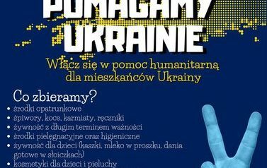 Nie jesteśmy obojętni, POMAGAMY UKRAINIE! 1