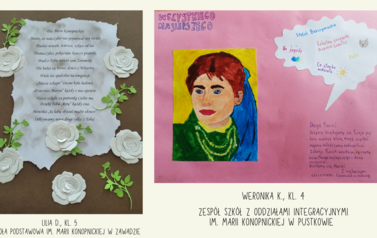 Kartka dla Marii Konopnickiej z okazji 180 rocznicy urodzin - podsumowanie wyzwania 7