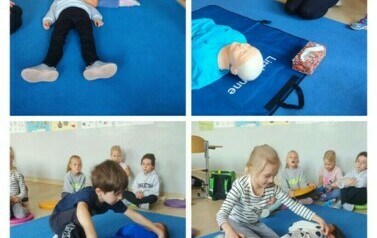 W klasie 1a odbyły się zajęcia z pierwszej pomocy przedmedycznej!  3