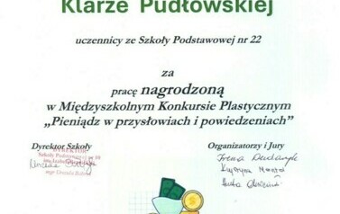 Nagroda w konkursie  4