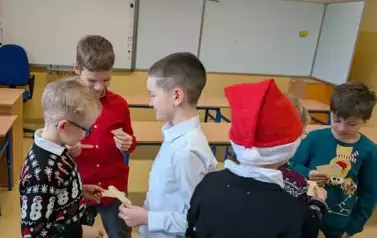 Spotkania świąteczne w klasach 1-3 sp 7