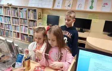 Jeszcze o walentynkach w bibliotece 10