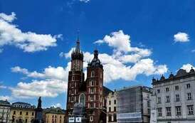Rozpoczęliśmy wycieczkę klas 3 LO na południe Polski! Krak&oacute;w. 1