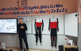 Wizyta pana Bartosza Konopko w klasie 1PA 16