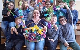 Aktywny Pierwszy Dzień Wiosny w klasie VB 9