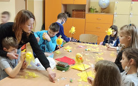 Wielkanocne warsztaty plastyczne 28
