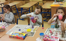 Wielkanocne warsztaty plastyczne 37