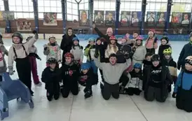 Klasy III SP na lodowisku BOSiR 1