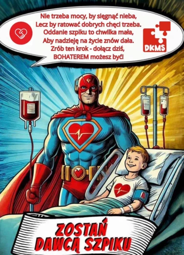 Zostań dawcą szpiku kostnego