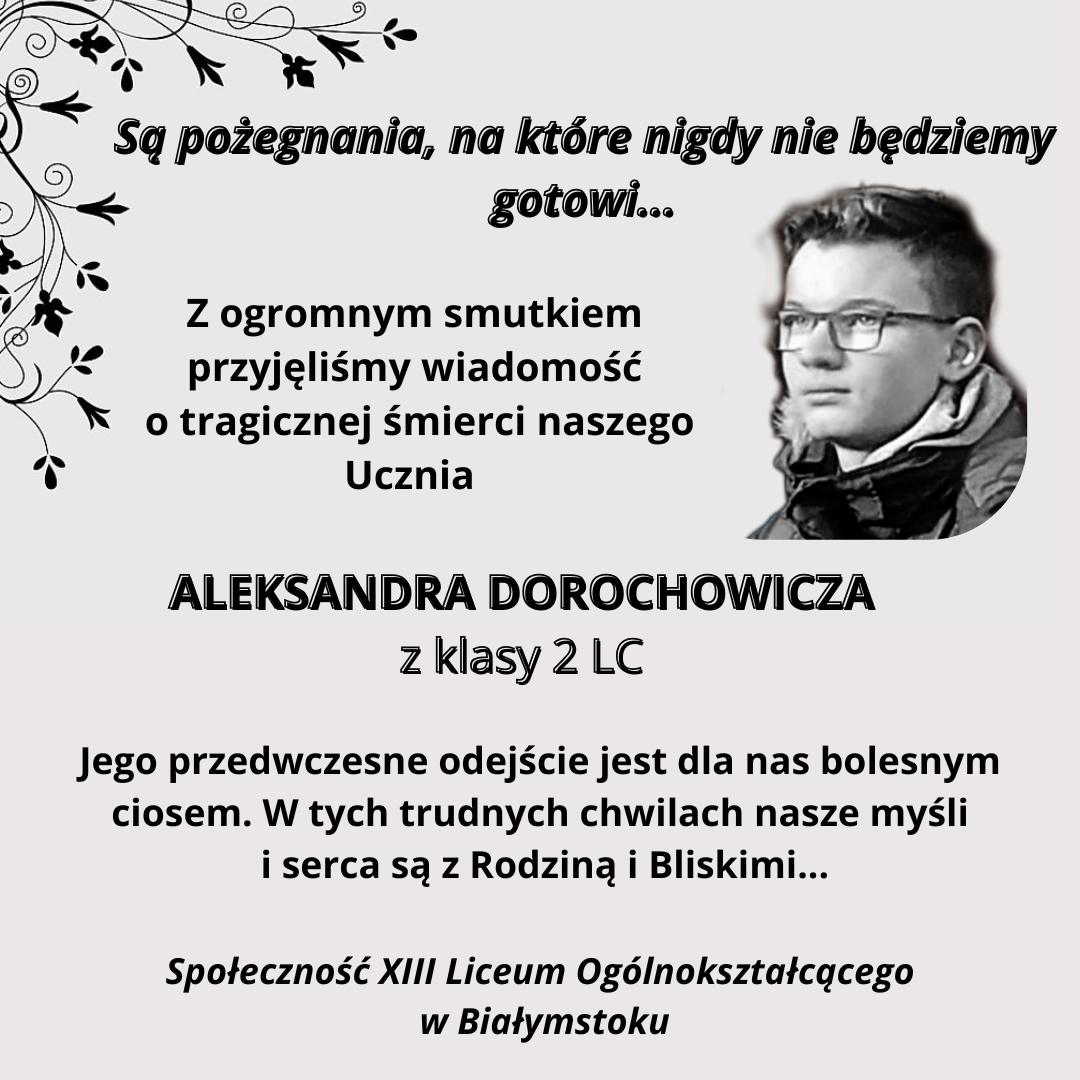 Są pożegnania...