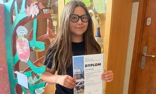 Zdjęcie do Gabrysia Szot wyr&oacute;żniona w konkursie