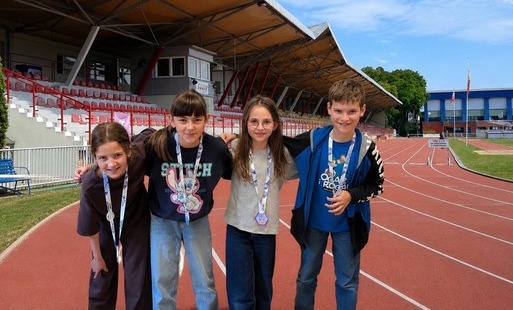 Udział uczniów klasy 3PA w sztafecie Plum Ekiden