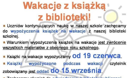 Wakacje z książką